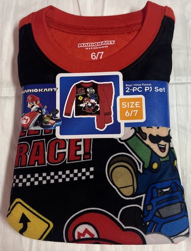 Mario kart flannel pajamas - kart,