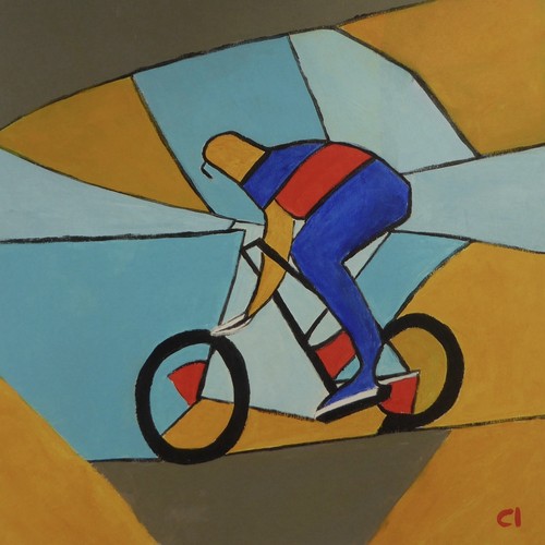 Original art painting figures - original,