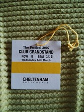 Cheltenham Racecourse Badge