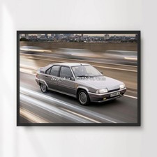 CITROEN BX CAR POSTER 1980s