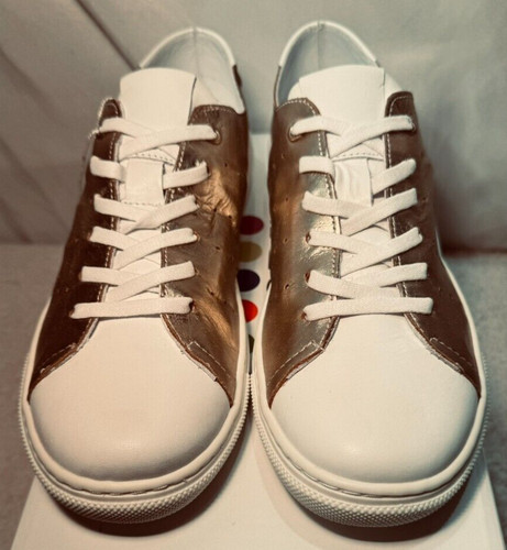 Adesso gold leather - gold, trainers