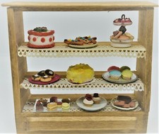 Wooden Shelf with 9 Bakery
