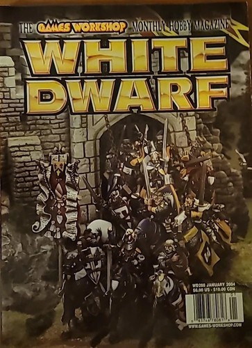 White dwarf magazine - magazine, •