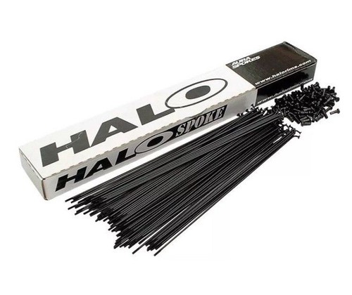 Halo plain gauge spokes black - plain,