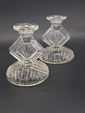 Vintage Sowerby Glass Art Deco