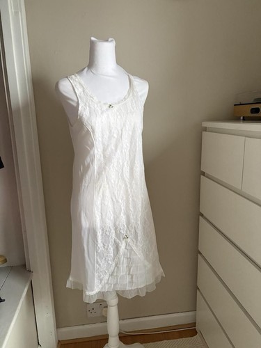 Vintage angel white lace - white, slip