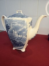 Johnson Brothers Old Britain Castles Brown Teapot Blarney Castle 1940 - 1960