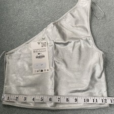 Zara Women's Top XS Metallic