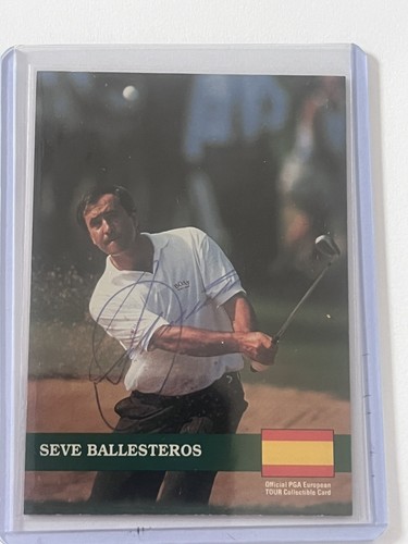 Seve ballesteros signed - ballesteros,
