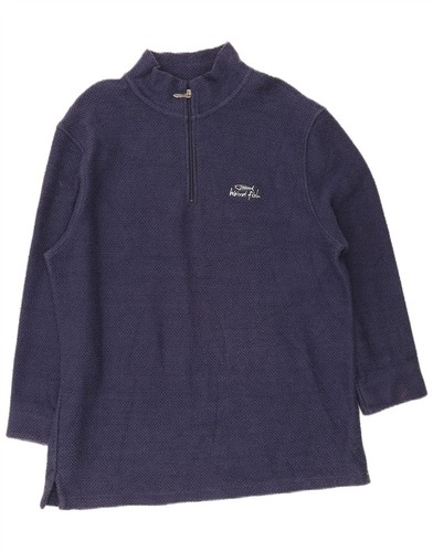 Weird fish mens zip - zip, neck
