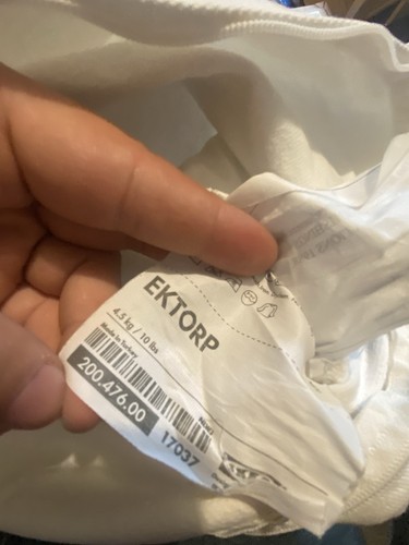Used ikea ektorp cover for - used,