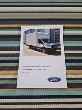 FORD TRANSIT LUTON VAN  BOX