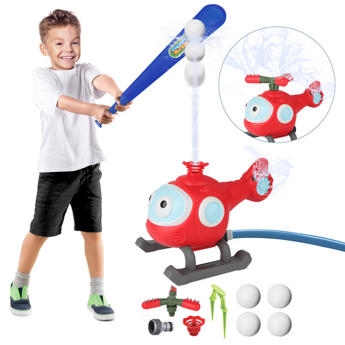 Summer helicopter sprinkler - summer,