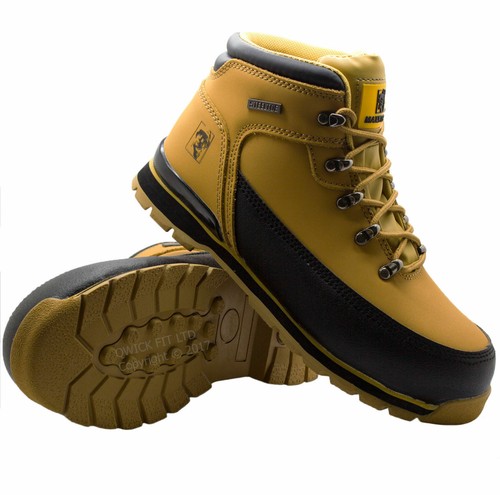 Mens maxsteel leather safety - leather,