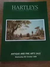 Hartleys Antique & Fine Arts Auction Catalogue Decorative Arts 8 Oct 2008 