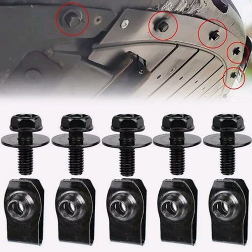 5pair body bolts nut clips - 5pair, u-nut