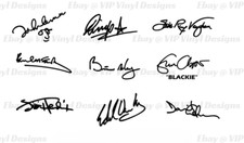 2 x Guitar Artists Signature