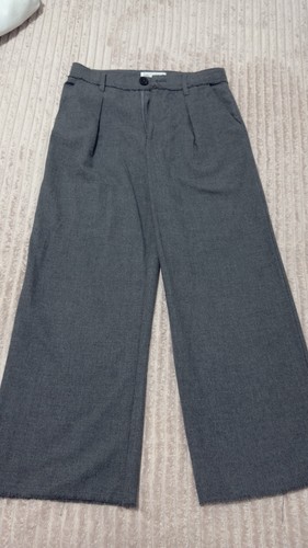 Zara geey tailored trousers - zara,