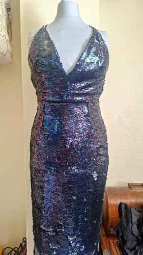Asos blue sequin - asos,