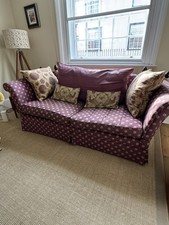 Purple / Burgundy Sofa