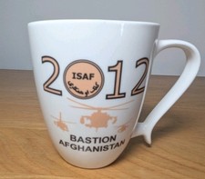 ISAF 2012 Fort Bastion  Afgahnistan Commemorative Mug. Op Herrick Armed Forces
