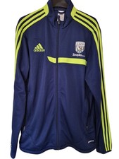 West Brom 2013-2014 Adidas Training Zip Up Jacket Size Mens Small