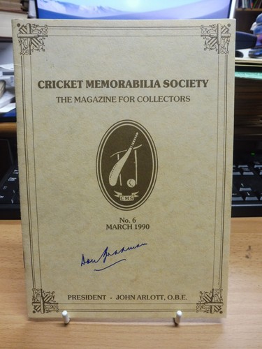 Cricket memorabilia society - cricket,