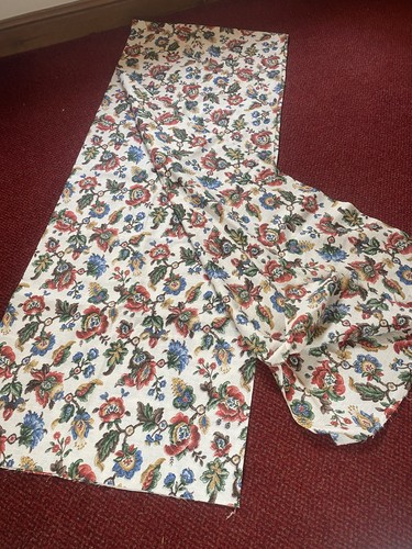 Vintage unused barkcloth - vintage,