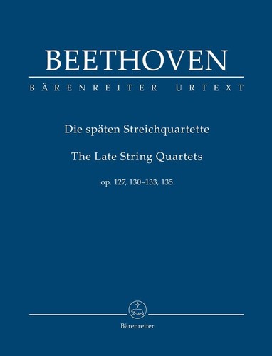 Late string quartets 127 - string,