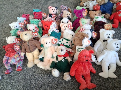 Beanie babies job lot - beanie,