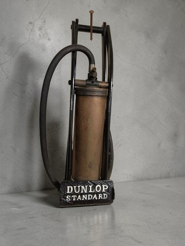 Vintage dunlop foot pump made - foot,