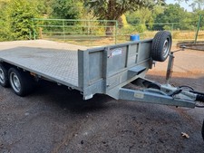 GRAHAM EDWARDS WIDE 14' X7' FLAT BED TRI AXLE