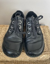 Clarks Funny Dream Ladies Black Size UK 5 D Leather Shoes