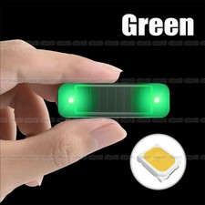 Green Car Solar LED Flash Lamp