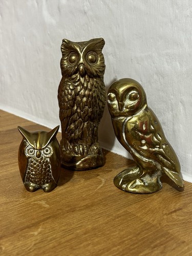 Vintage set solid brass - of,