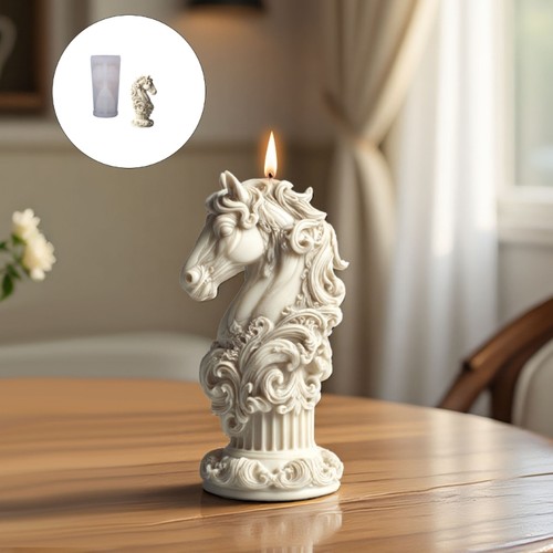Horse head mould silicone - horse,