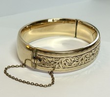 Antique 9ct Rolled Gold Bangle