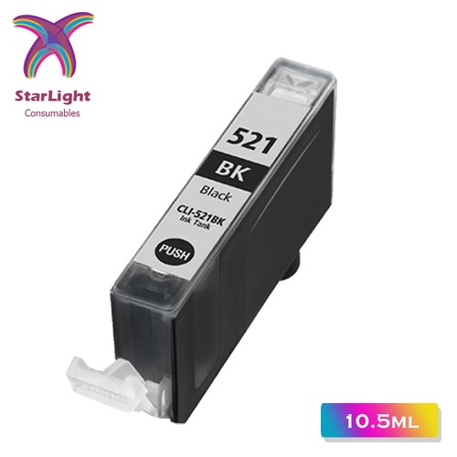 Cli 521 black ink cartridge - ink,