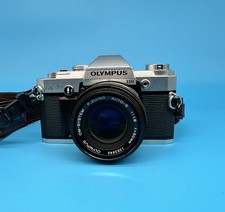Vintage Olympus OM30 35mm SLR Film Camera with 50mm Zuiko F/1.8 Lens