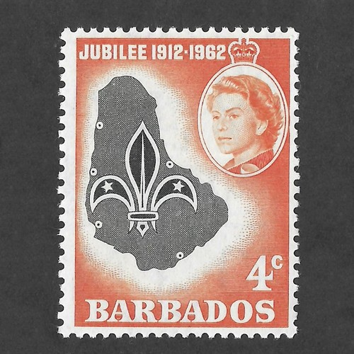 Barbados 1962 golden - 1962:, 4c.