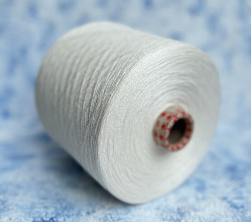 Linen cotton lace yarn - , on