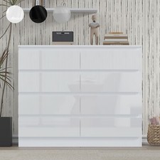 High Gloss Chest of Drawers