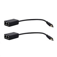 HDMI-compatible to Dual RJ45