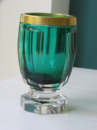 Antique bohemian green - green, gold