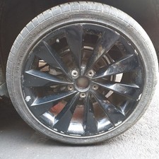 VW SCIROCCO 2.0TDI 3DRS MK3 2009-2017 ALLOY RIMS/TYRES  235/40/R18  IN BLACK