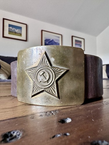 Original soviet army leather - army,