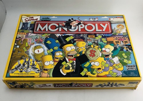 The simpsons monopoly hasbro - monopoly,