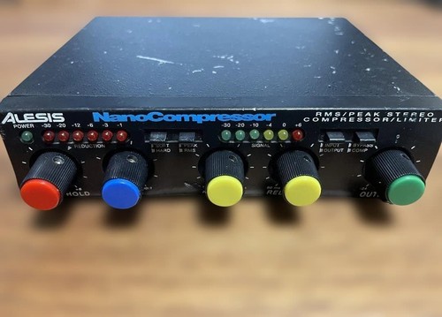 Alesis nanocompressor stereo - nanocompressor,