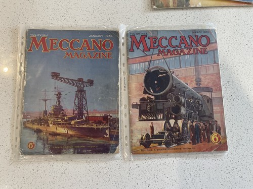 Vintage meccano magazines - meccano, 1930