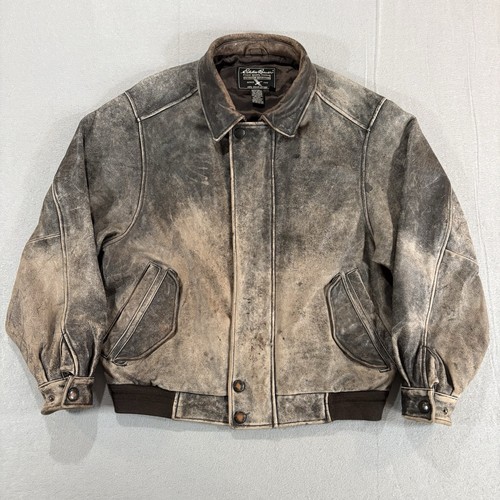 Vintage eddie bauer - eddie, leather